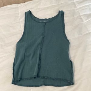American eagel, XS, green tank top.